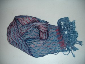 Shibori Scarf #1