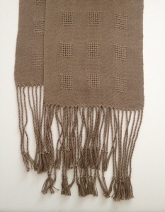 Canvas Weave Scarf bamboo
