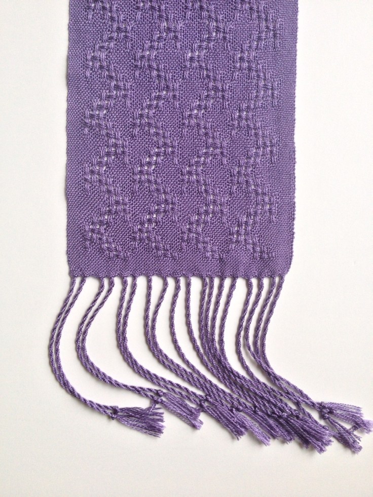 Light Purple Huck lace
